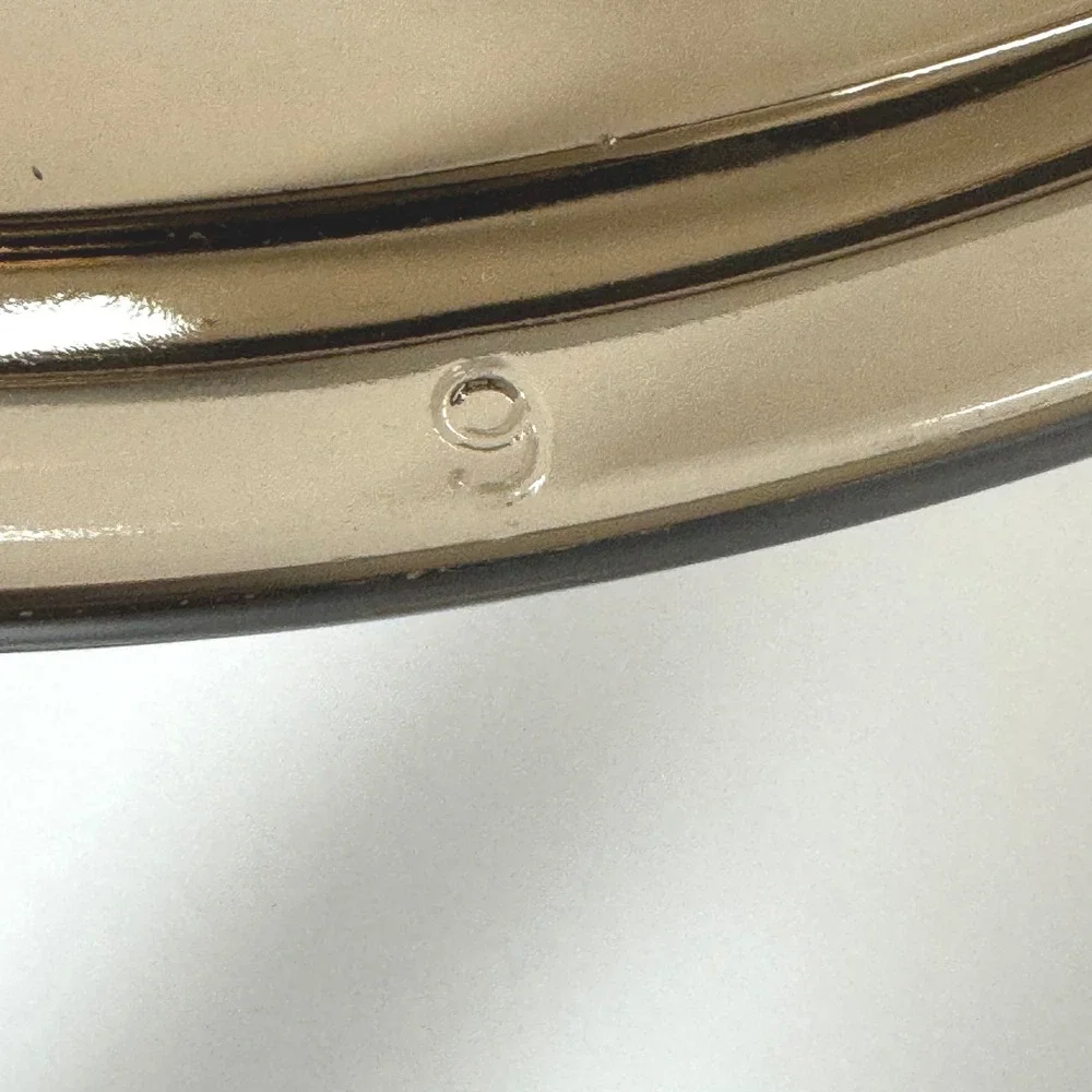 Pyrex Visions V-1-C Amber Glass Replacement Lid 6 Inch Brown Transparent